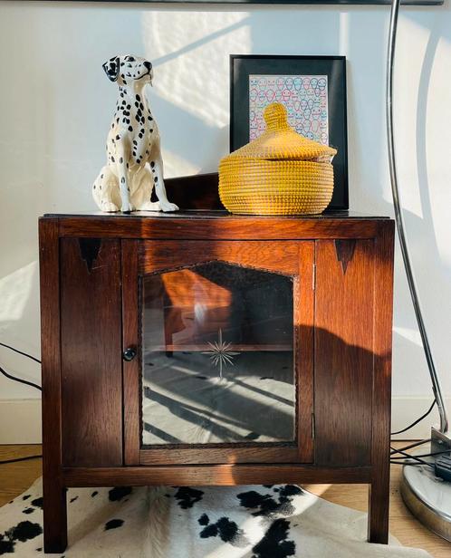 Art Deco theekastje zie omschrijving, Antiek en Kunst, Antiek | Meubels | Kasten, Ophalen