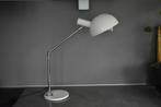 Vintage Koch & Lowy voor OMI burolamp space age wit chroom, Ophalen, Gebruikt, Metaal, Minder dan 50 cm