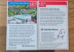 Center Parcs Aqua Mundo € 2,50 korting pp., Tickets en Kaartjes