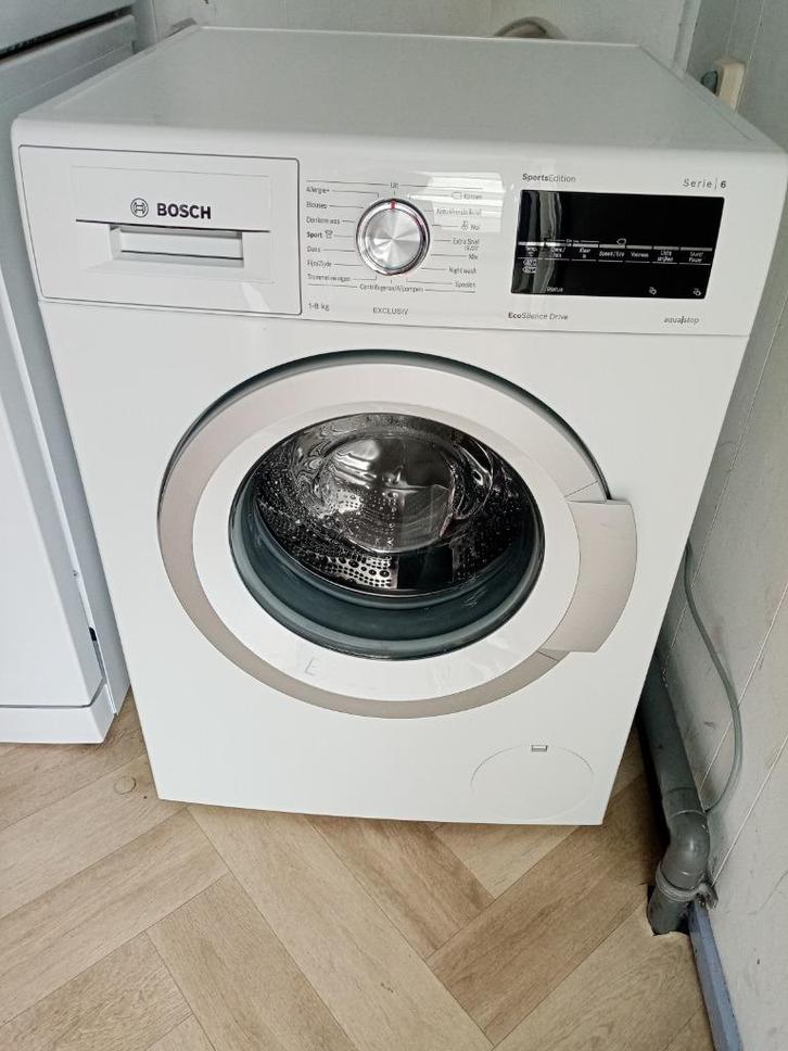 Bosch wasmachine SportEdition Exclusief Serie 6., Witgoed en Apparatuur, Wasmachines, Zo goed als nieuw, Voorlader, 8 tot 10 kg