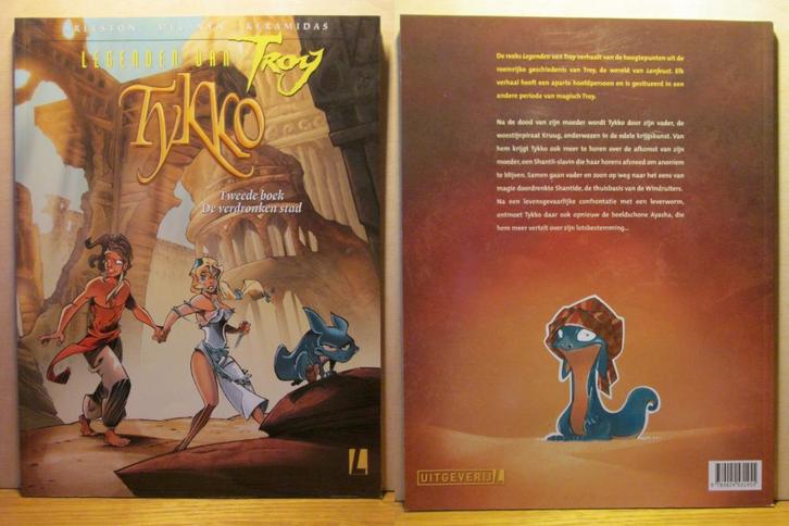 Legenden van Troy, Tykko 2 - De verdronken stad (SC), Boeken, Stripboeken, Nieuw, Eén stripboek, Ophalen of Verzenden