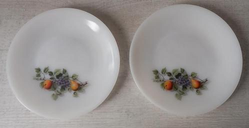 serviesdelen van het arcopal fruitservies ( € 0,75 per deel), Verzamelen, Porselein, Kristal en Bestek, Zo goed als nieuw, Overige typen