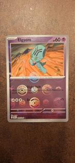 Elgyem Poke Ball reverse holo #40 Pokemon Black Bolt, Ophalen of Verzenden, Nieuw, Losse kaart