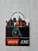 sticker De Rijdende Amerikaan LEVI'S jeans, Ophalen of Verzenden, Zo goed als nieuw, Winkel of Supermarkt