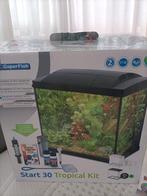 Aquarium 25L met toebehoren, Dieren en Toebehoren, Vissen | Aquaria en Toebehoren, Ophalen, Zo goed als nieuw, Leeg aquarium