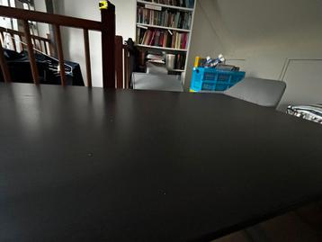 Bureau Ikea Galant antrhaciet 160x80cm, t-poten - afbeelding 2