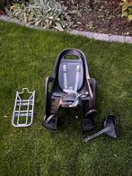 Kinderstoeltje met beugel voor op smalle bagagedrager, Ophalen of Verzenden, Zo goed als nieuw, Voetsteuntjes