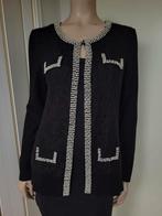 Leo Guy vest zwart maat 38/40, Ophalen of Verzenden, Zo goed als nieuw, Maat 38/40 (M), Zwart