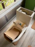 Te koop toiletpot met wasbakje boven stortbak, Doe-het-zelf en Verbouw, Sanitair, Ophalen, Nieuw, Toilet