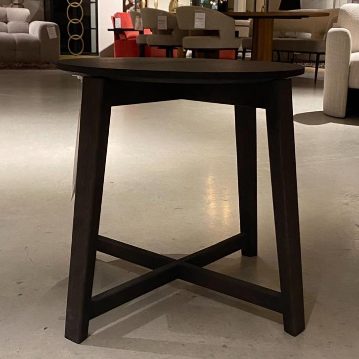 Salontafel Tube, Huis en Inrichting, Tafels | Salontafels, Nieuw, Minder dan 50 cm, 50 tot 100 cm, Minder dan 50 cm, Rond, Eikenhout