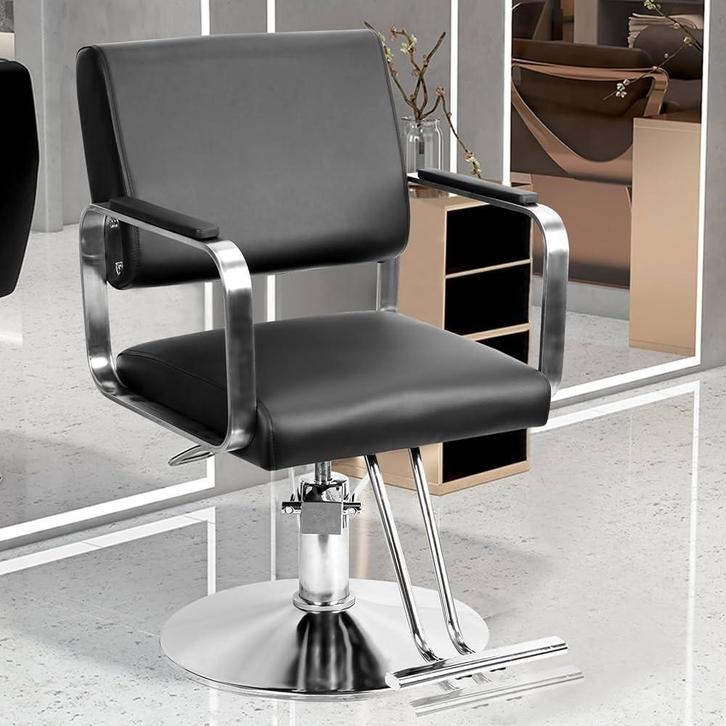Nieuwe Kappersstoel - Defecte Pomp, Huis en Inrichting, Stoelen, Ophalen