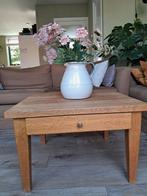 Prachtige eiken houten tafeltjes, Huis en Inrichting, Ophalen, 50 tot 100 cm, 50 tot 75 cm, 50 tot 100 cm