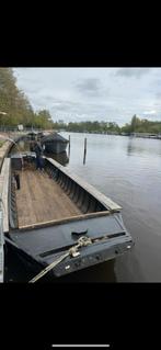 Schuit, kagenaar, partyboot 40 personen. 10m, 6 meter of meer, Benzine, Staal, Buitenboordmotor