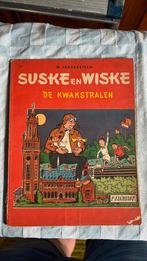 Suske en Wiske eerste druk 36 de kwakstralen, Eén stripboek, Ophalen of Verzenden, Gelezen