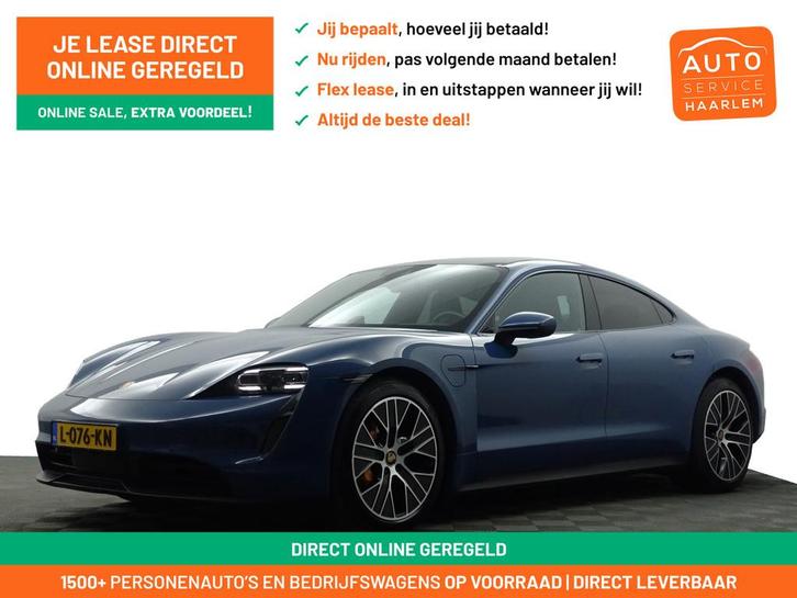 Porsche Taycan Performance 84 kWh- Bijrijdersdisplay, Panora, Auto's, Porsche, Bedrijf, Te koop, Taycan, ABS, Achteruitrijcamera