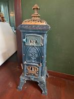 Oude blauwe nestor-martin kachel, Ophalen, Overige brandstoffen, Zo goed als nieuw, Vrijstaand