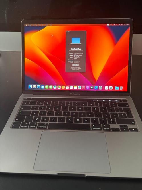 MacBook Pro 13' 2020 i7 ,16GB 512 GB SSD, Computers en Software, Apple Macbooks, Gebruikt, MacBook Pro, 13 inch, Minder dan 2 Ghz