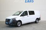 Mercedes-Benz Vito 111 CDI LANG DUBBEL CAB 6 ZITS CLIMA PDC, Voorwielaandrijving, Gebruikt, 4 cilinders, Wit