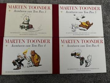 Avonturen van Tom Poes -Marten Toonder-Nrs-3+4+5+6- Nieuw! beschikbaar voor biedingen