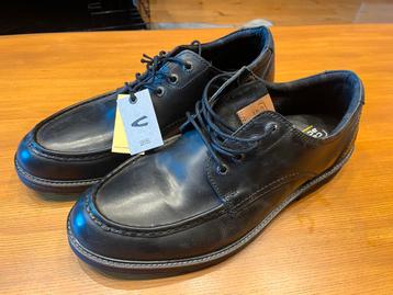Zwarte leeren manen schoenen maat 50 beschikbaar voor biedingen