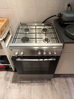 Etna Gasfornuis met Oven - RVS, Witgoed en Apparatuur, Fornuizen, Ophalen, Gebruikt, Minder dan 85 cm, 4 kookzones
