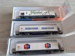 roco koelwagons 3x, Gelijkstroom, Wagon, Ophalen of Verzenden, Zo goed als nieuw