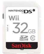 SD kaart 32gb voor Nintendo ds lite DSi of 2ds 3ds xl SDHC, 1 speler, Ophalen of Verzenden, Zo goed als nieuw, Vanaf 3 jaar