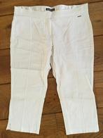 Witte capri Superstar stretch glans mt 44 (valt heel klein), Wit, Maat 42/44 (L), Ophalen of Verzenden, Driekwart