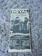 1929 ZEEMANSVROUWEN/ANNIE VERHULST E.A FILMAANKONDIGING, Verzamelen, Tijdschriften, Kranten en Knipsels, Ophalen, 1920 tot 1940