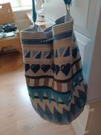 Monichilla tas handgemaakt NIEUW, Nieuw, Minder dan 35 cm, Blauw, Ophalen of Verzenden