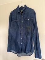 G-star spijkeroverhemd, Kleding | Heren, Overhemden, Blauw, G-STAR, Ophalen of Verzenden, Zo goed als nieuw