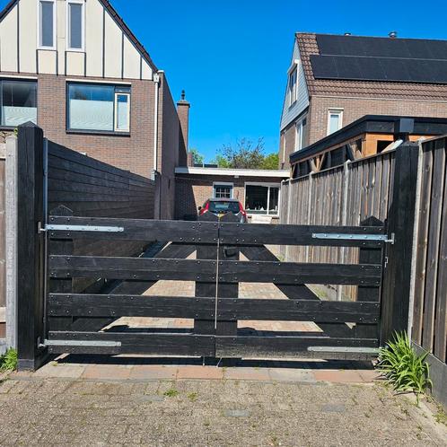 Tuinhek, Tuin en Terras, Tuinhekken en Hekwerk, Gebruikt, Tuinhek, Hout, Ophalen
