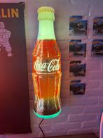 Coca cola wandlamp licht reclame, Reclamebord, ., Coca cola, Ophalen of Verzenden