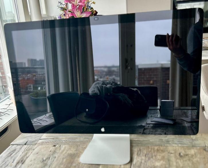 Apple Thunderbolt Display 27-inch QH, Computers en Software, Monitoren, Gebruikt, 60 Hz of minder, Thunderbolt, Ingebouwde speakers