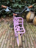 Liberty Kinderfiets (knal roze) met zijwieltjes en handrem, Fietsen en Brommers, Fietsen | Meisjes, Ophalen, Gebruikt, 16 inch