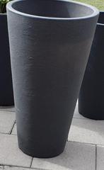 Grote hoge bloempot nampook capri 40x40x75, Tuin en Terras, Bloembakken en Plantenbakken, Ophalen, Kunststof, Minder dan 60 cm