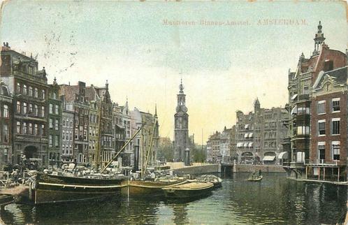 (304-234-017) Amsterdam Munttoren Binnen-Amstel, Verzamelen, Ansichtkaarten | Nederland, Noord-Holland, Verzenden