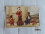 oude kinderkaart gelukkig nieuwjaar, Ophalen of Verzenden, 1940 tot 1960, Ongelopen, Kinderen