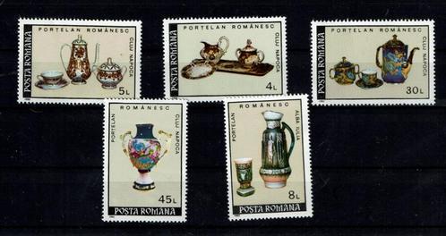 roemenie 1992 pf serie porselein service  kunst, Postzegels en Munten, Postzegels | Europa | Overig, Postfris, Overige landen