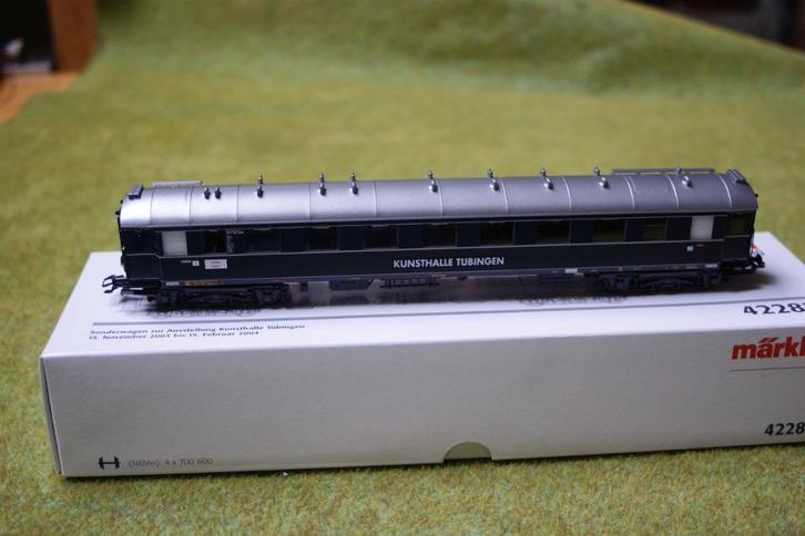 Märklin 42282 Sonderwagen Kunsthalle Tübingen DB, Hobby en Vrije tijd, Modeltreinen | H0, Nieuw, Wagon, Wisselstroom, Märklin