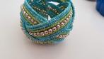 Leuke armband, Kunststof of Plastic, Nieuw, Met bedels of kralen, Verzenden