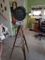 Staande lamp, Huis en Inrichting, Lampen | Vloerlampen, Ophalen, Industriële lamp, Glas, Zo goed als nieuw