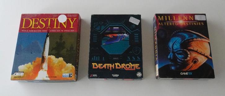 3 Big Box PC Spellen Compleet, Spelcomputers en Games, Games | Pc, Zo goed als nieuw, 1 speler, Vanaf 3 jaar, Ophalen