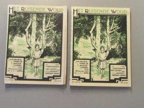oude kinderboekjes Jetses Het ruisende woud, 2 stuks, Antiek en Kunst, Antiek | Boeken en Bijbels, Ophalen of Verzenden