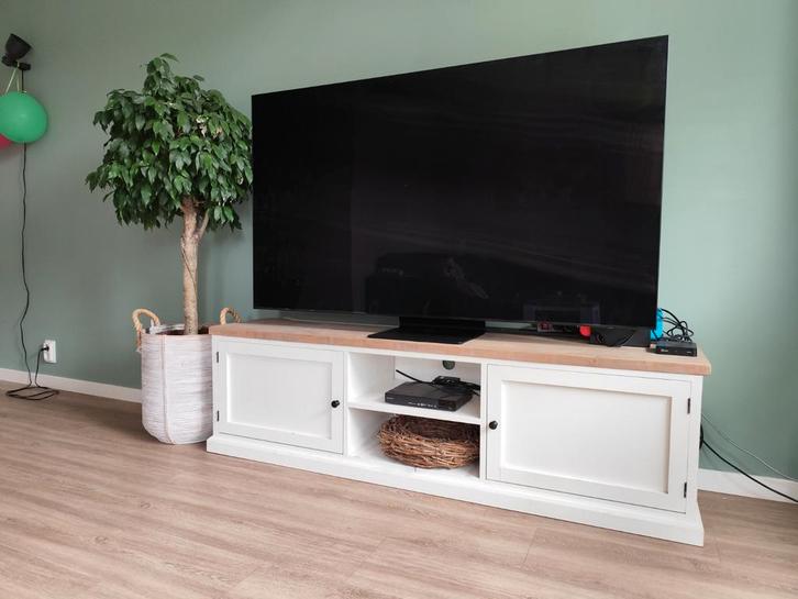 Landelijk TV Meubel - Mooi & Stevig, Huis en Inrichting, Kasten | Televisiemeubels, Zo goed als nieuw, Ophalen