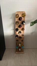 Massief houten wijnrek voor 18 flessen, Huis en Inrichting, Woonaccessoires | Wijnrekken, 15 tot 25 flessen, Ophalen of Verzenden