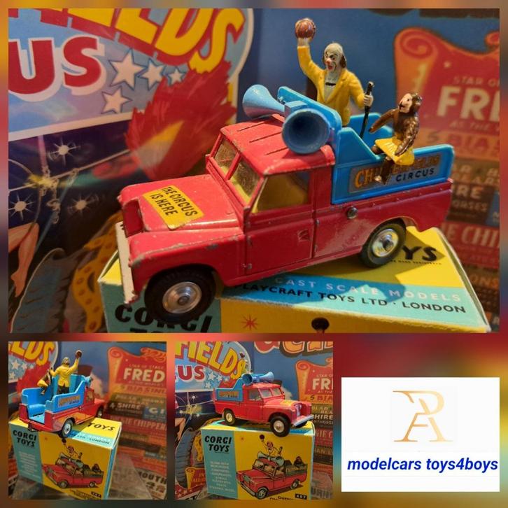 Corgi Toys nr 487 Chipperfields  Parade Vehicle 1/43, Hobby en Vrije tijd, Modelauto's | 1:43, Zo goed als nieuw, Auto, Corgi