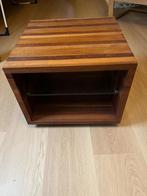 Leolux 2x bijzettafeltjes, Huis en Inrichting, Kasten | Televisiemeubels, Ophalen, 50 tot 100 cm, Zo goed als nieuw, Minder dan 100 cm