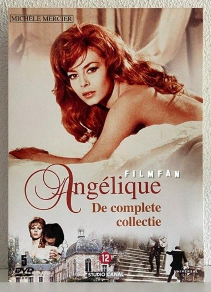 DVD Angélique - complete collection deel 1 t/m 5, Cd's en Dvd's, Dvd's | Tv en Series, Zo goed als nieuw, Boxset, Vanaf 12 jaar