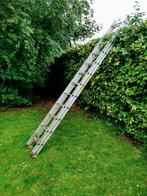 Altrex uitschuifbare ladder tweedelig, Doe-het-zelf en Verbouw, Ladders en Trappen, Ophalen, Gebruikt, Ladder, Opvouwbaar of Inschuifbaar